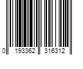 Barcode Image for UPC code 0193362316312