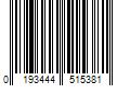 Barcode Image for UPC code 0193444515381