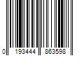 Barcode Image for UPC code 0193444863598