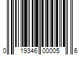 Barcode Image for UPC code 019346000056