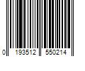 Barcode Image for UPC code 0193512550214