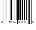 Barcode Image for UPC code 019352000095