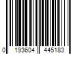 Barcode Image for UPC code 0193604445183