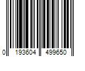 Barcode Image for UPC code 0193604499650