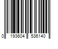 Barcode Image for UPC code 0193604536140