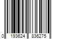 Barcode Image for UPC code 0193624836275