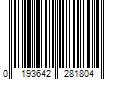 Barcode Image for UPC code 0193642281804