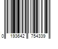 Barcode Image for UPC code 0193642754339