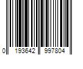 Barcode Image for UPC code 0193642997804