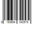 Barcode Image for UPC code 0193654342579