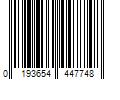 Barcode Image for UPC code 0193654447748