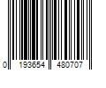 Barcode Image for UPC code 0193654480707