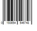 Barcode Image for UPC code 0193654546748