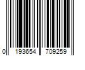 Barcode Image for UPC code 0193654709259