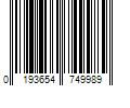 Barcode Image for UPC code 0193654749989