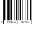 Barcode Image for UPC code 0193654807245