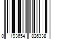 Barcode Image for UPC code 0193654826338