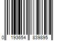 Barcode Image for UPC code 0193654839895