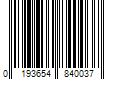 Barcode Image for UPC code 0193654840037