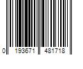 Barcode Image for UPC code 0193671481718