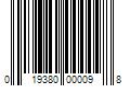 Barcode Image for UPC code 019380000098