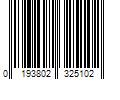 Barcode Image for UPC code 01938023251019