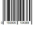 Barcode Image for UPC code 0193905104369