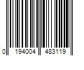 Barcode Image for UPC code 0194004483119