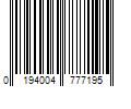 Barcode Image for UPC code 0194004777195