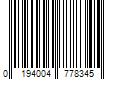 Barcode Image for UPC code 0194004778345