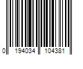 Barcode Image for UPC code 0194034104381