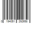 Barcode Image for UPC code 0194051292658