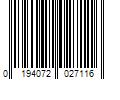 Barcode Image for UPC code 0194072027116