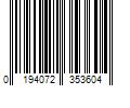 Barcode Image for UPC code 0194072353604