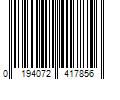 Barcode Image for UPC code 0194072417856