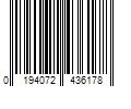 Barcode Image for UPC code 0194072436178