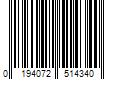 Barcode Image for UPC code 0194072514340