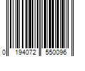 Barcode Image for UPC code 0194072550096