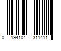 Barcode Image for UPC code 0194104311411