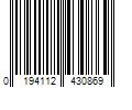 Barcode Image for UPC code 0194112430869