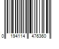 Barcode Image for UPC code 0194114476360