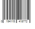 Barcode Image for UPC code 0194115418772