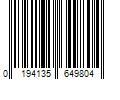 Barcode Image for UPC code 0194135649804