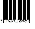 Barcode Image for UPC code 0194145450872