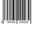 Barcode Image for UPC code 0194164004230