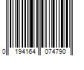 Barcode Image for UPC code 0194164074790