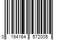 Barcode Image for UPC code 0194164572005