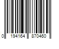 Barcode Image for UPC code 0194164870460