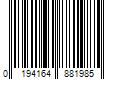 Barcode Image for UPC code 0194164881985