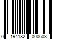 Barcode Image for UPC code 0194182000603